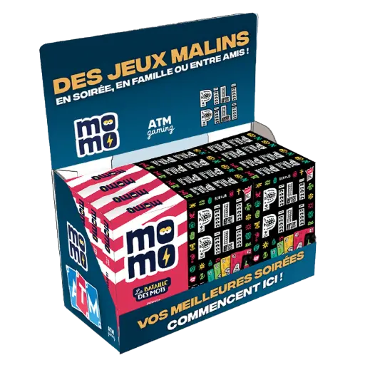 DISPLAY COMPTOIR - MOMO & PILI PILI
