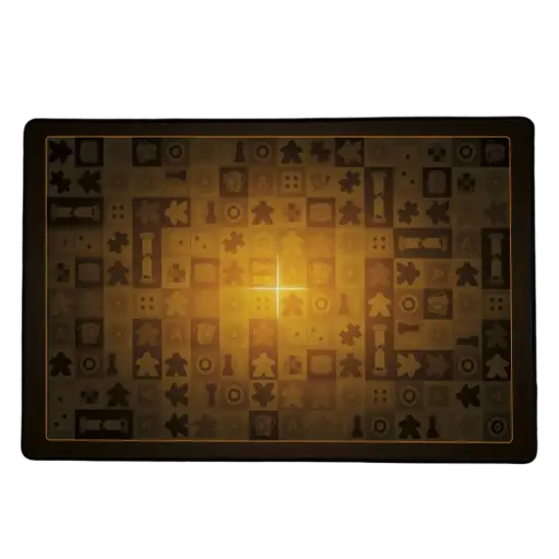 [03670] PLAYMAT 60X40 - SIGNATURE - AMBRE