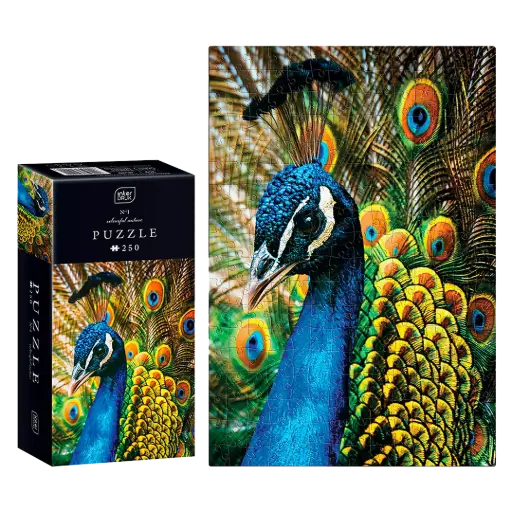 [03860] PUZZLE 250 - COLOURFUL NATURE 1 PEACOCK