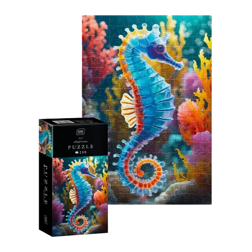 [03864] PUZZLE 250 - COLOURFUL NATURE 7 SEA HORSE