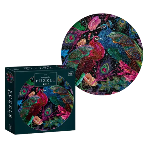 [03902] INTERDRUK - PUZZLE ROUND 500 - SECRET GARDEN 1