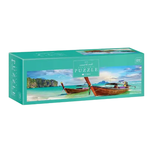 [03904] PUZZLE PANORAMIC 1000 - AROUND THE WORLD 2
