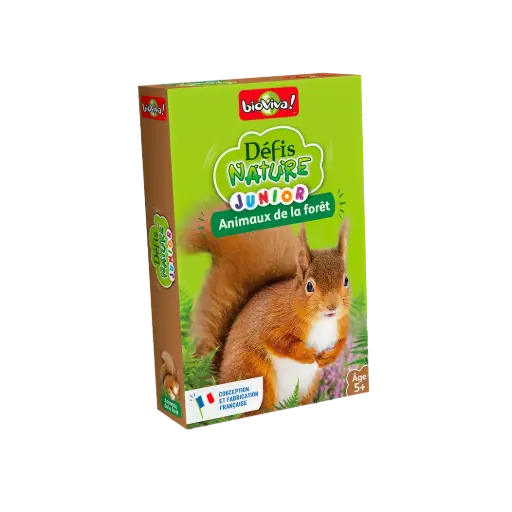 [04001] BIOVIVA - DÉFIS NATURE JUNIOR - ANIMAUX DE LA FORÊT