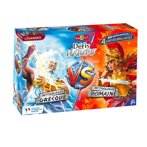 [04004] BIOVIVA - DÉFIS NATURE - BI-PACK MYTHOLOGIE 1 (GRECQUES VS ROMAINE)