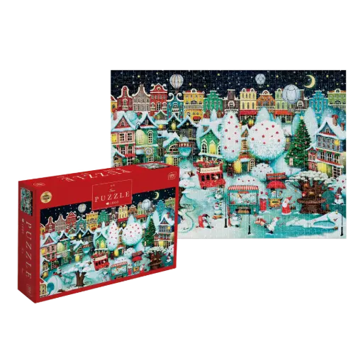 [04049] INTERDRUK - PUZZLE 1000 - CHRISTMAS TOWN