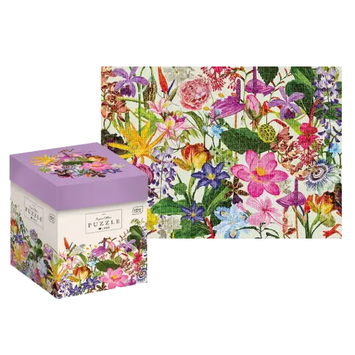 [04100] INTERDRUK - PUZZLE 1000 BOX - FLOWERS 2
