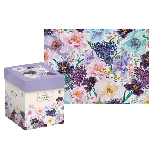 [04101] INTERDRUK - PUZZLE 1000 BOX - FLOWERS 3
