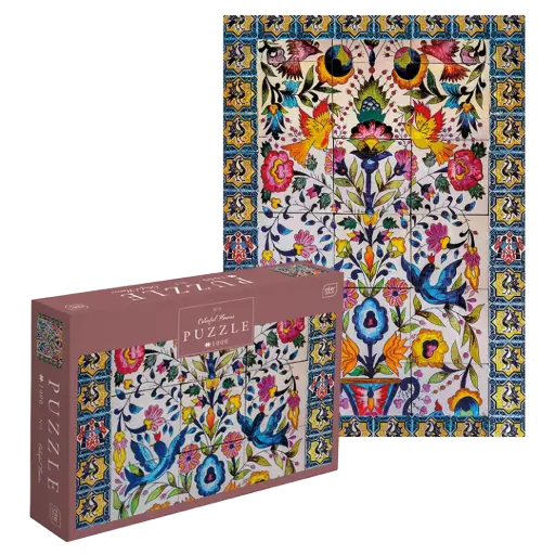 [04115] INTERDRUK - PUZZLE 1000 - ART ON TILES 3