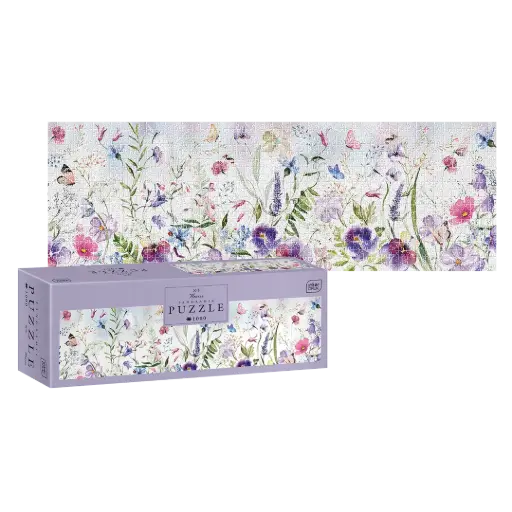 [04127] INTERDRUK - PUZZLE PANORAMIC 1000 - FLOWERS 5