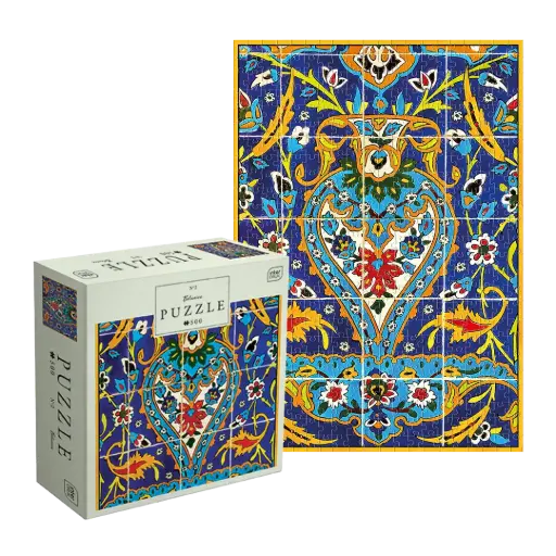 [04138] INTERDRUK - PUZZLE 500 - ART ON TILES 2