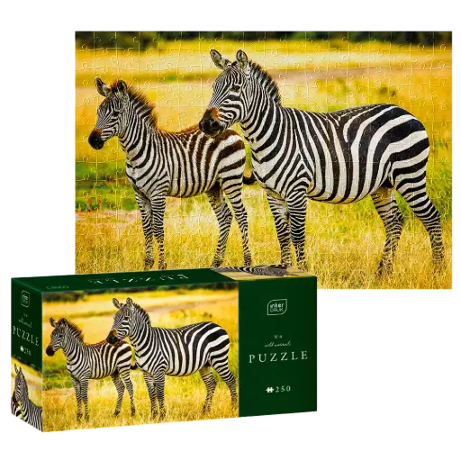 [04154] INTERDRUK - PUZZLE 250 - WILD ANIMALS 4