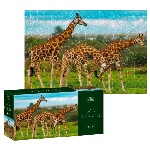 [04155] INTERDRUK - PUZZLE 250 - WILD ANIMALS 5