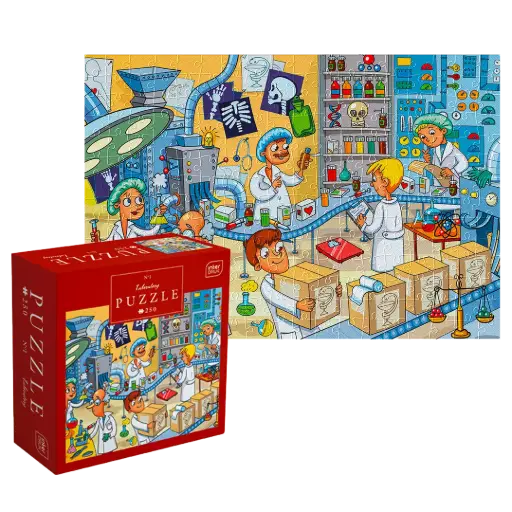 [04161] INTERDRUK - PUZZLE 250 - KIDS 1 LABORATORY
